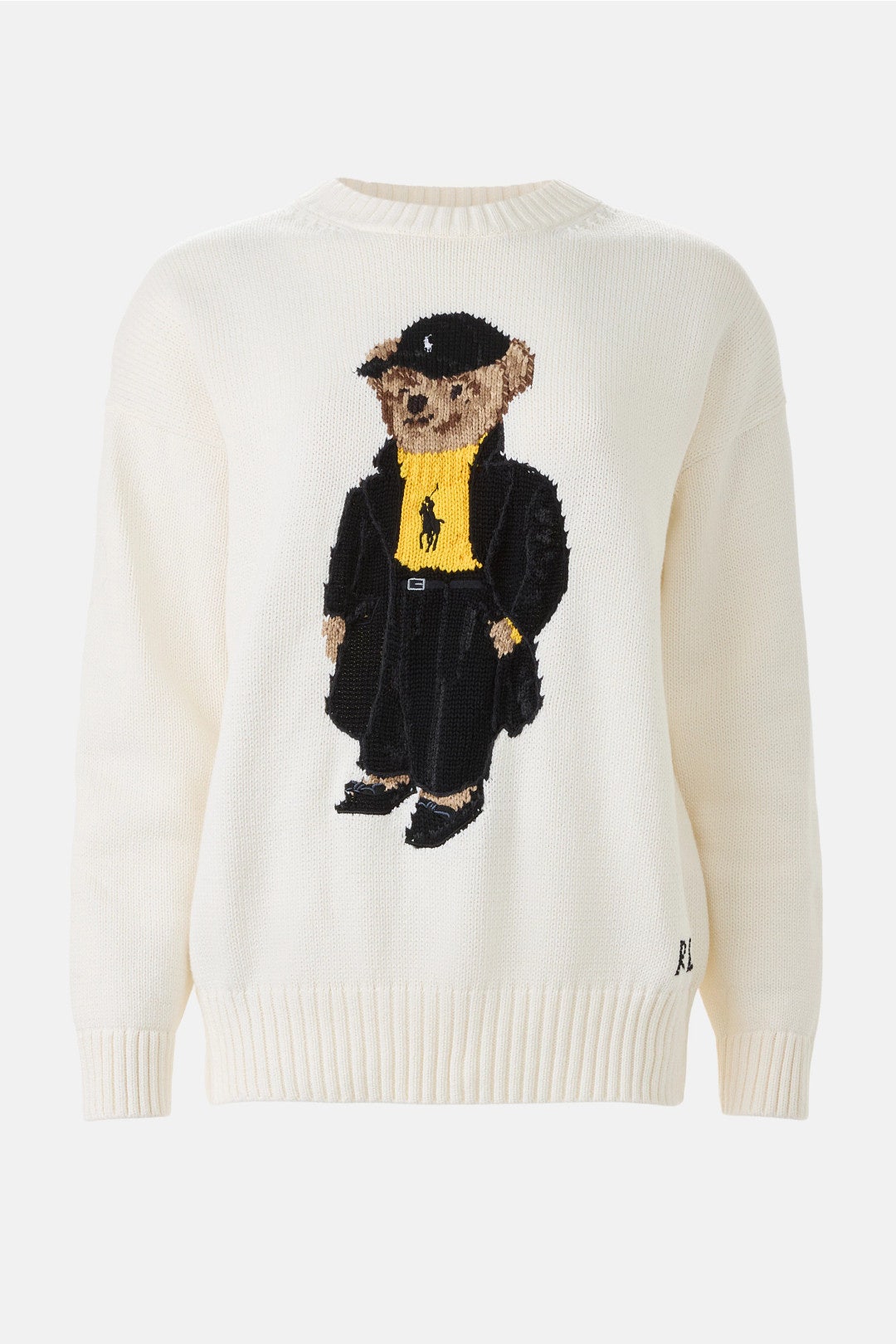 Cotton Bear Long Sleeve Crew Neck Pullover by Polo Ralph Lauren 4