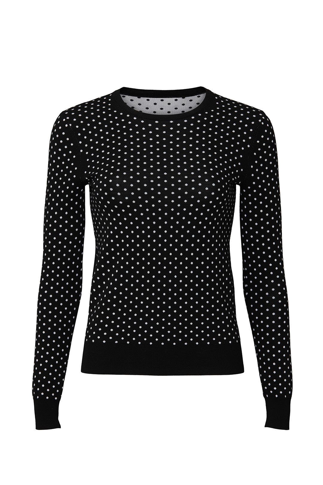 Mini Polka Dot Sweater by Theory 4