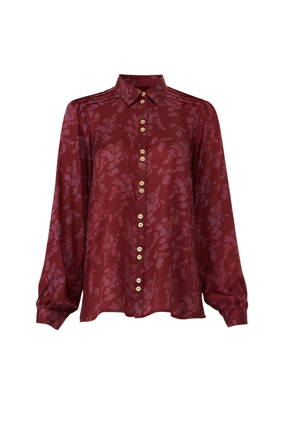 Burgundy Classic Shirt by byTiMo 3