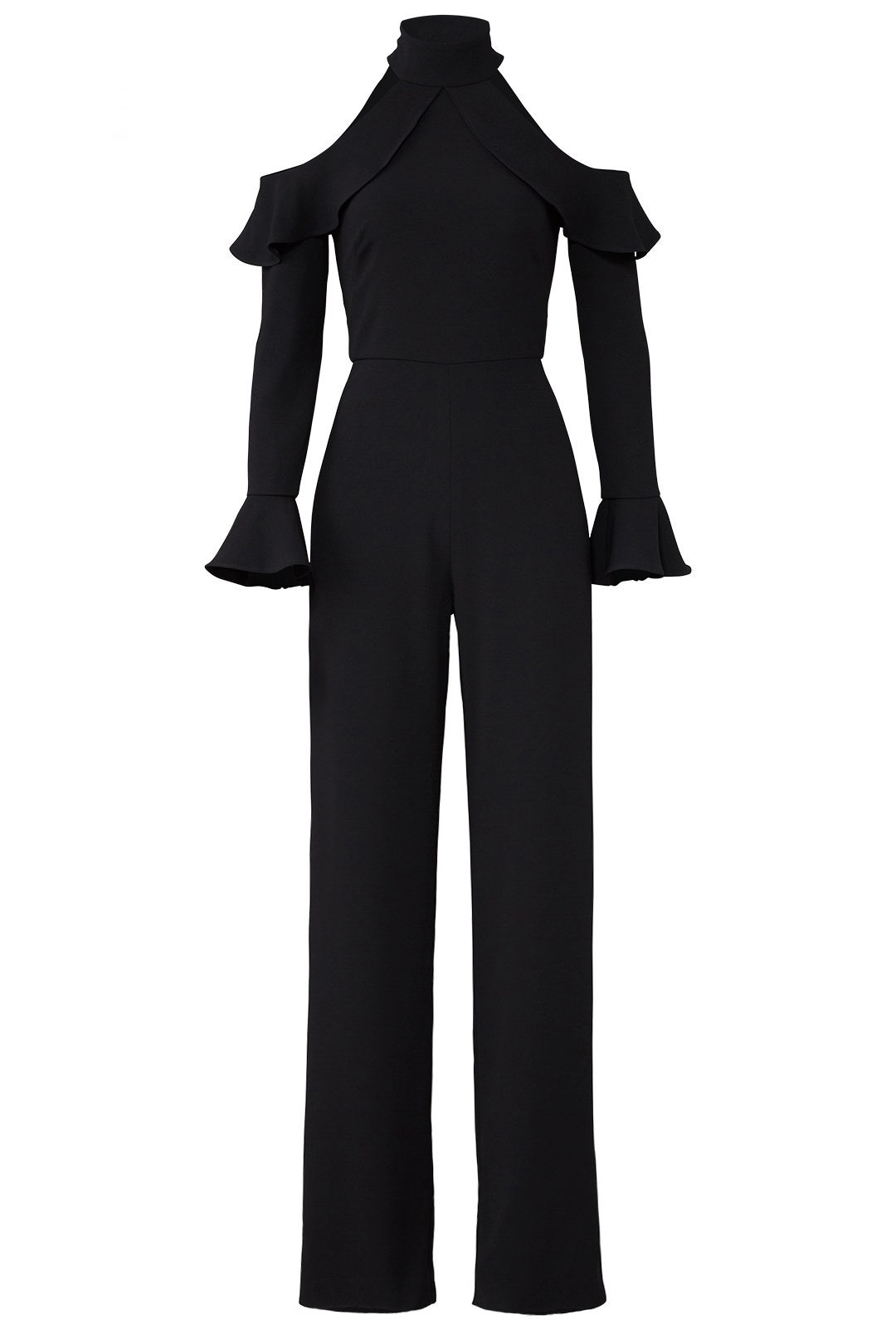 Black Cold Jumpsuit by ML Monique Lhuillier 3