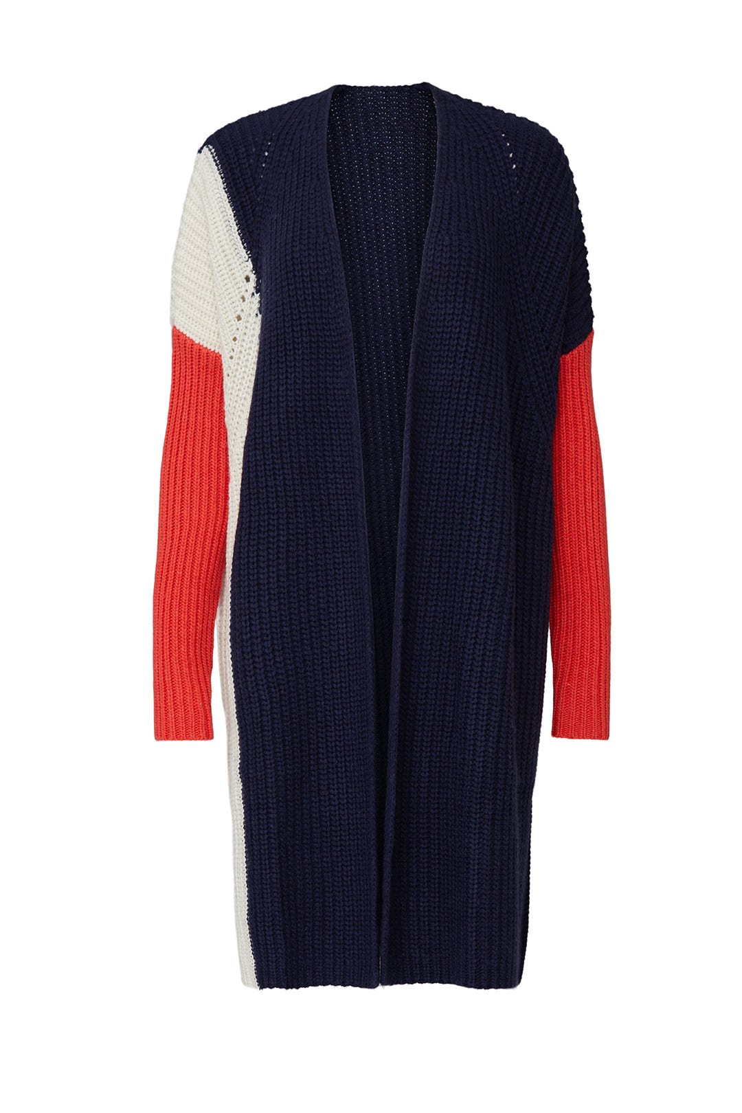 Colorblock Long Cardigan by Victor Alfaro x RTR