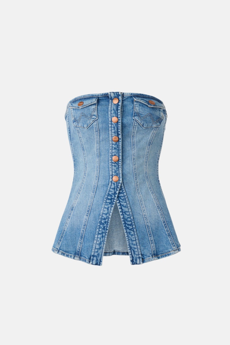 Denim Bustier by WRANGLER - Photo 4