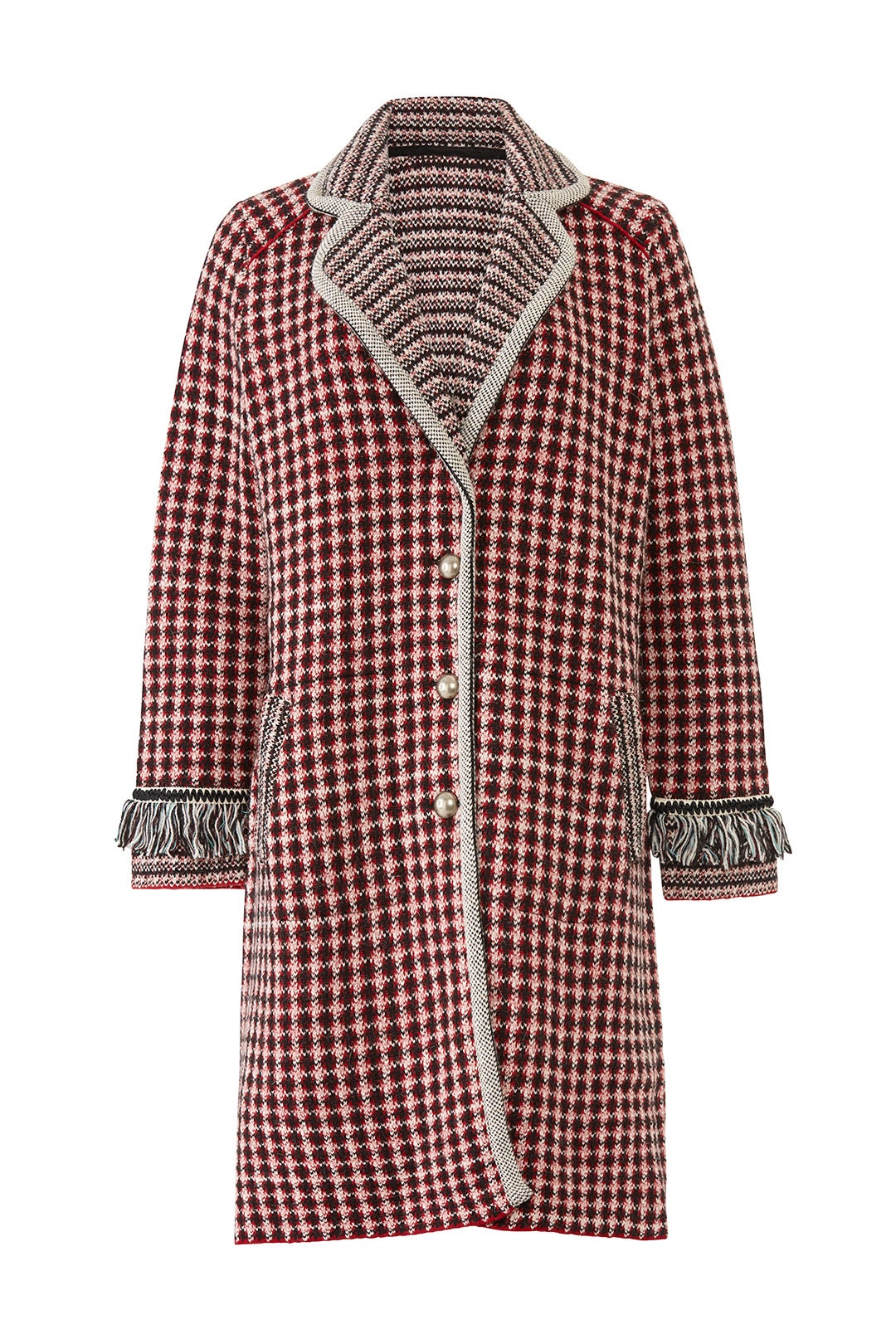 Geo Printed Fringe Coat by Aldomartins 3