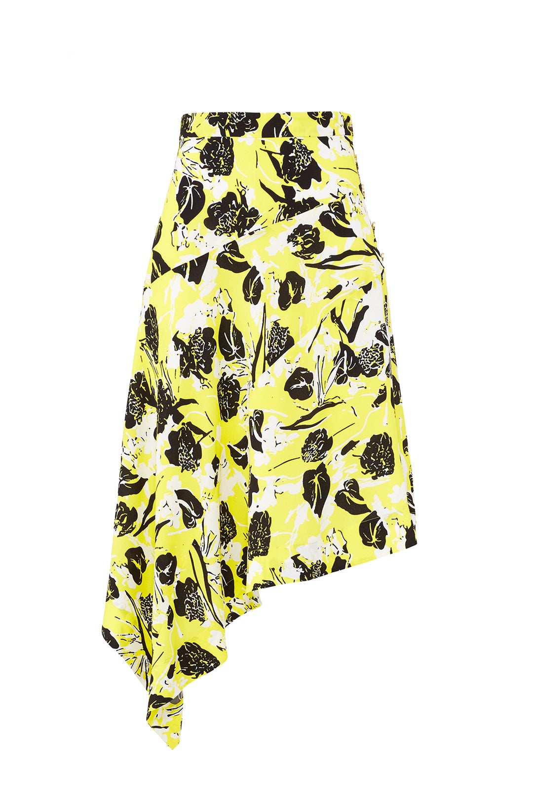Citrus Floral Collage Skirt by Derek Lam 10 Crosby 3