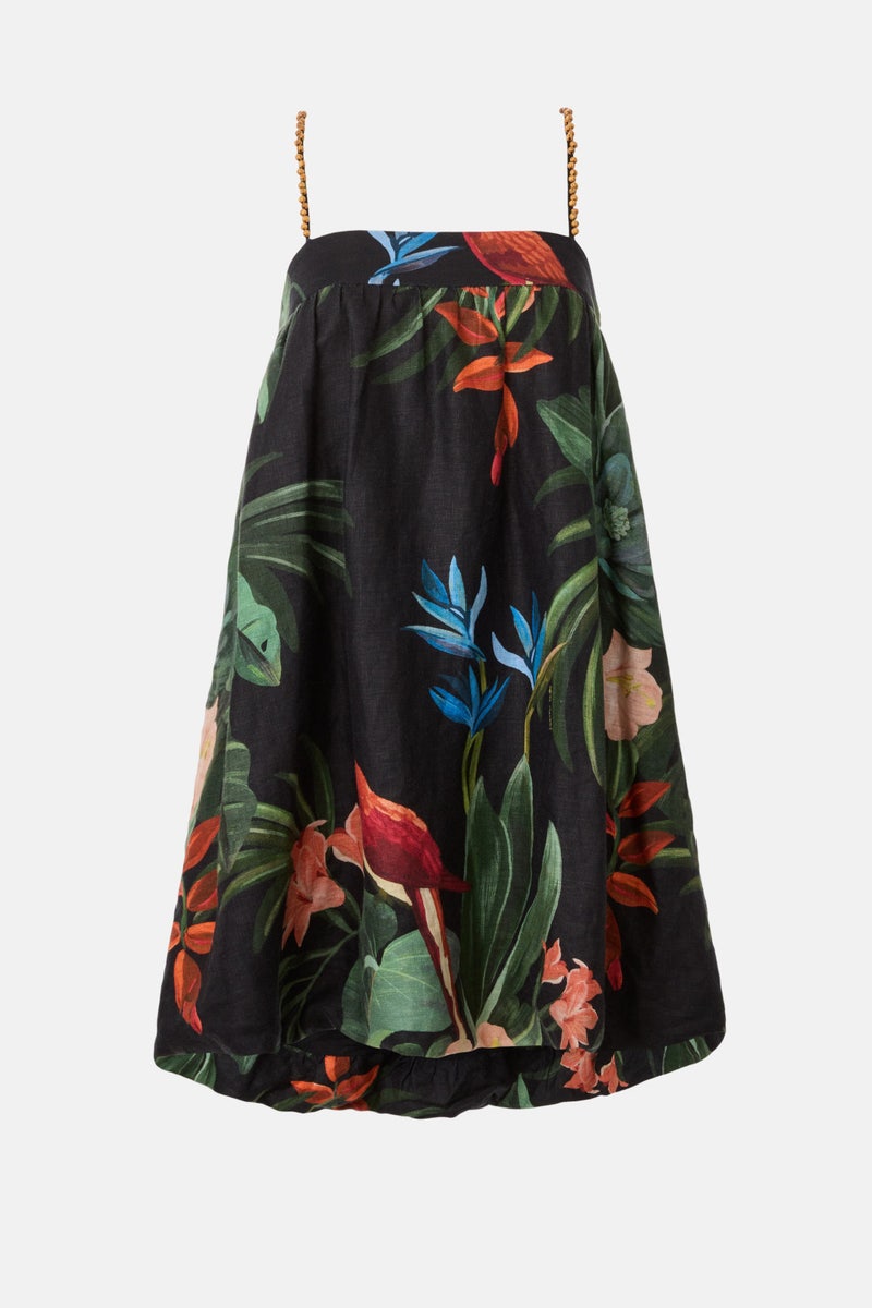Midnight Macaw Fiesta Mini Dress by FARM Rio - Photo 4