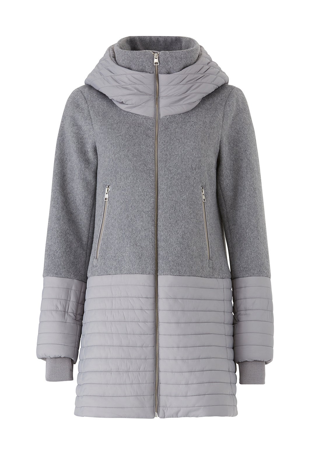 Grey Avery Coat by SOIA & KYO 3