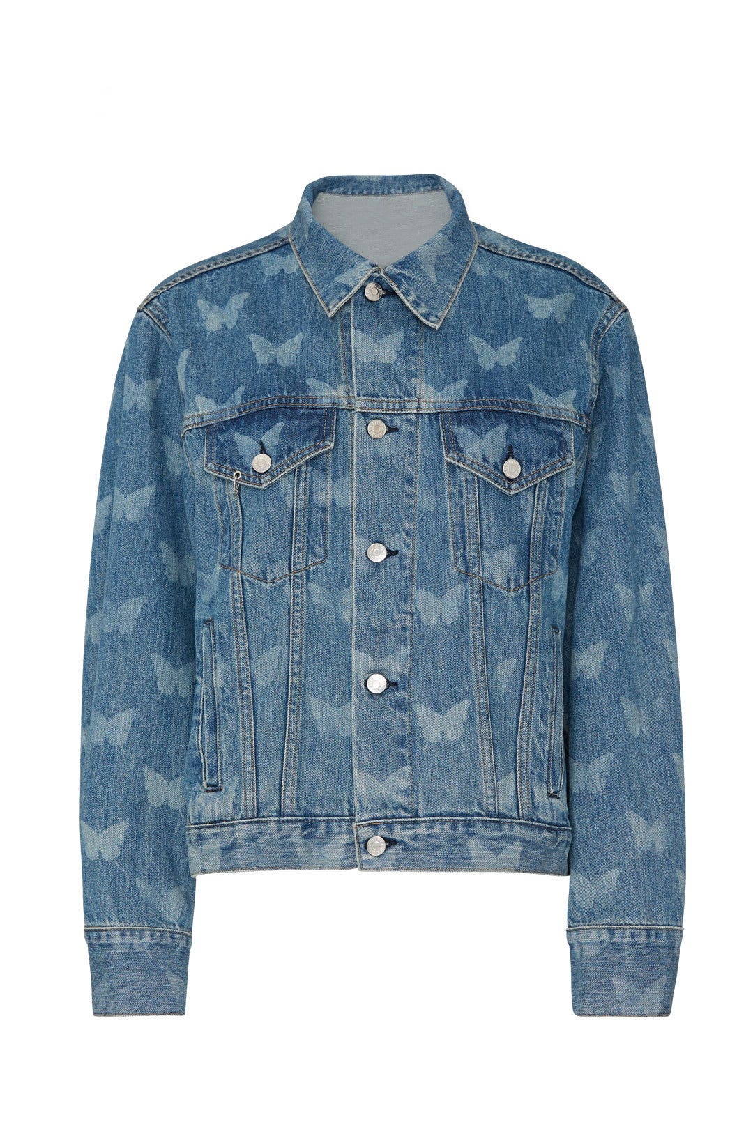 Morpho Denim Jacket by Sandy Liang 3