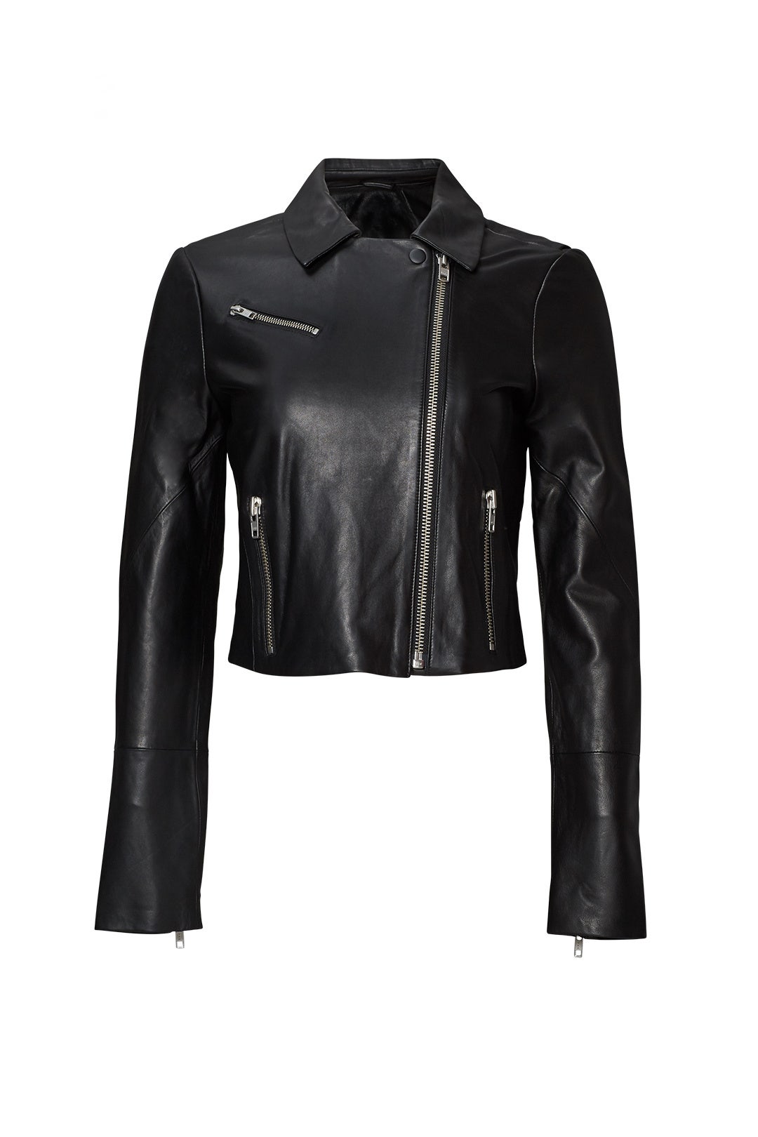 Black Gigi Biker Jacket by Elizabeth and James 3