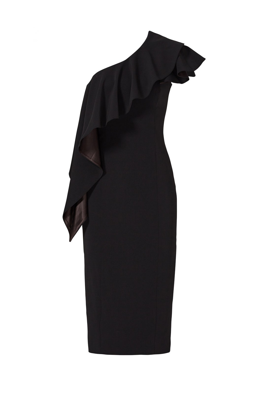 Black Fresno Ruffle Dress by Jay Godfrey 3