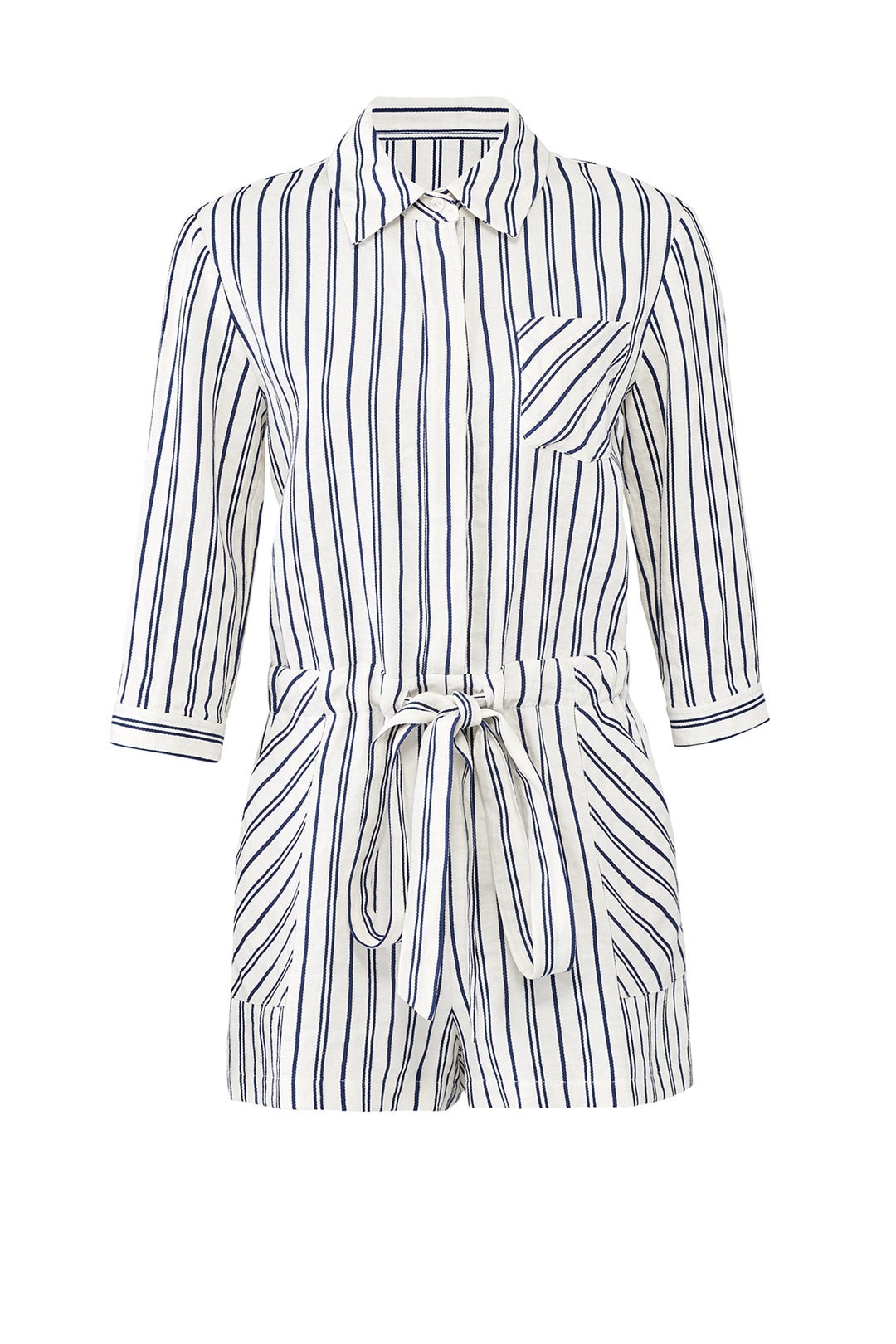 Striped Charlie Romper by Milly 3