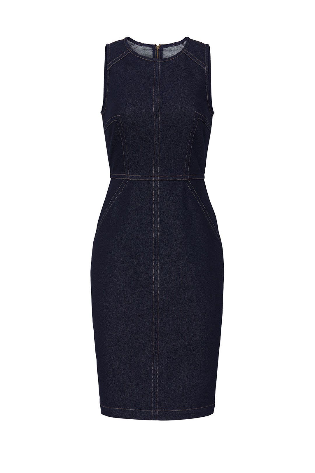 Petit Rogue Denim Dress by Trina Turk 4