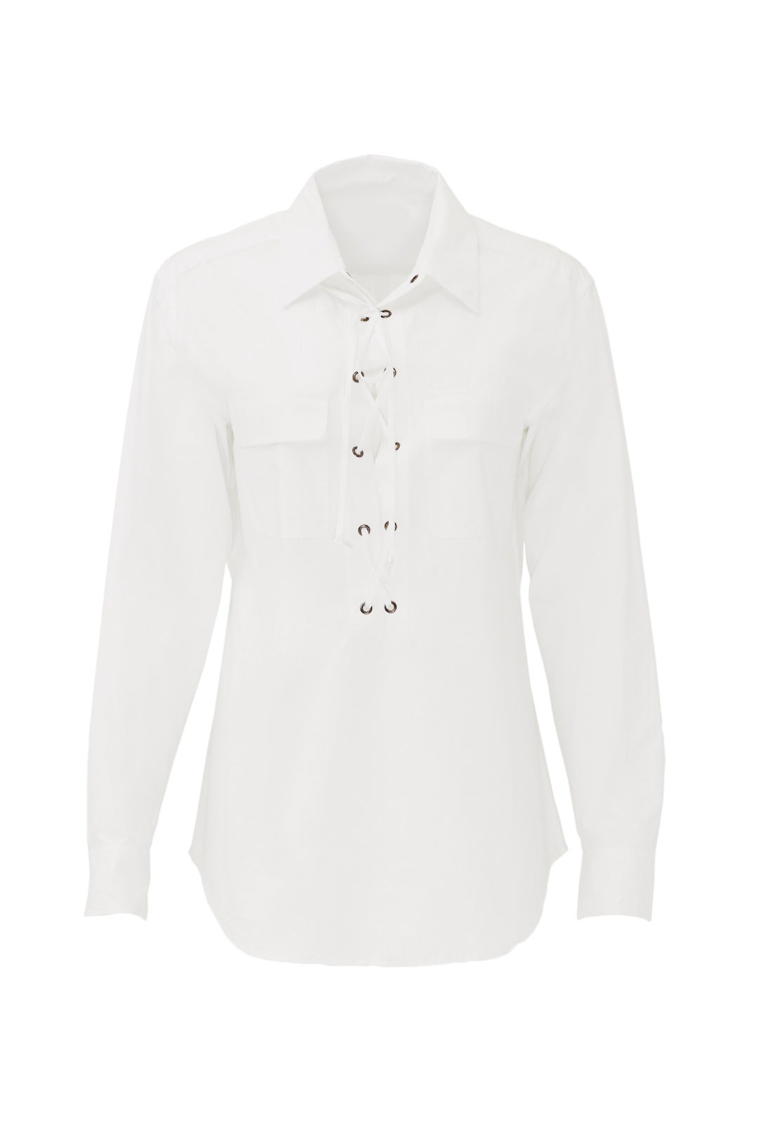 White Knox Top by Equipment 3