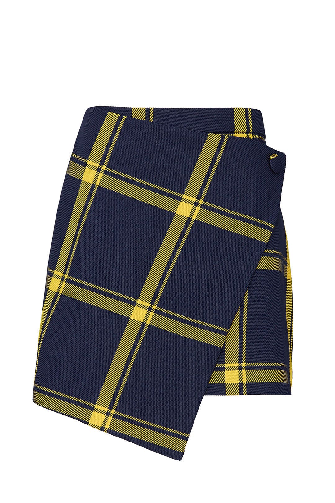 Prepster Check Wrap Skirt by Milly 4