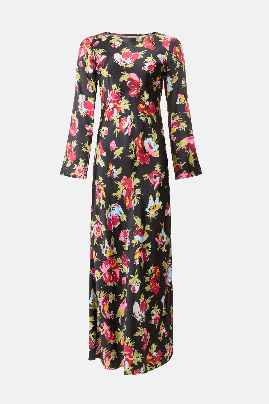 Floral Crew Neck Midi Dress by Rixo x RTR 4