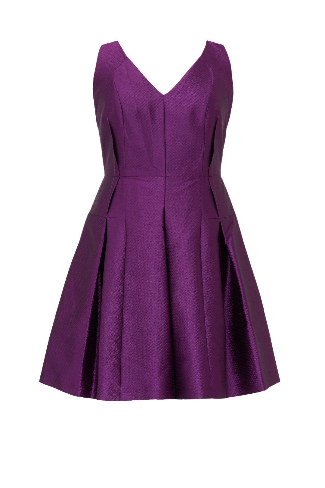 Purple Lily Dress by Carmen Marc Valvo