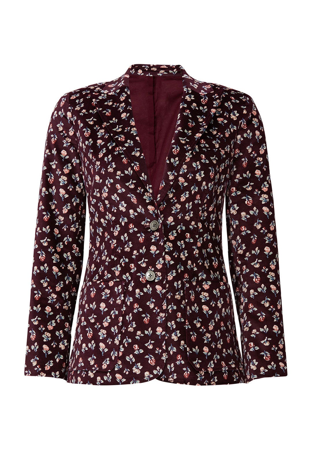 Cherise Velvet Blazer by La Vie Rebecca Taylor 4