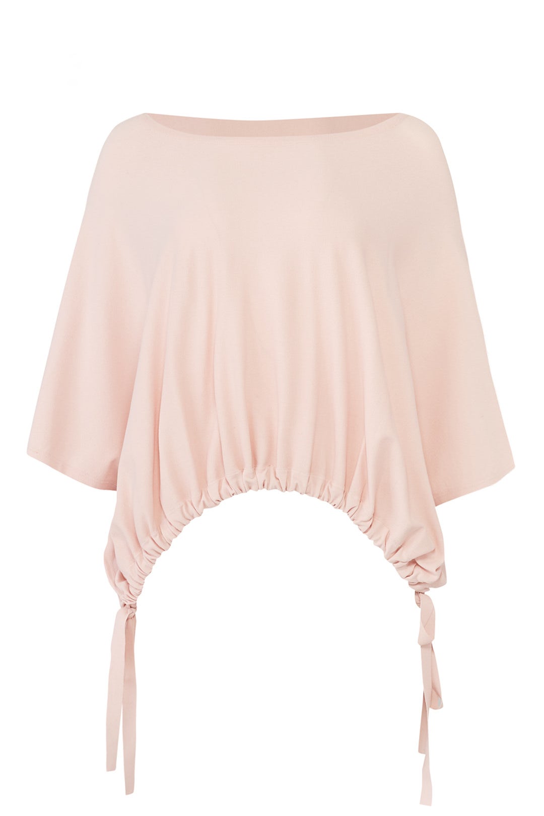 Pink Tie Hem Top by Milly 3