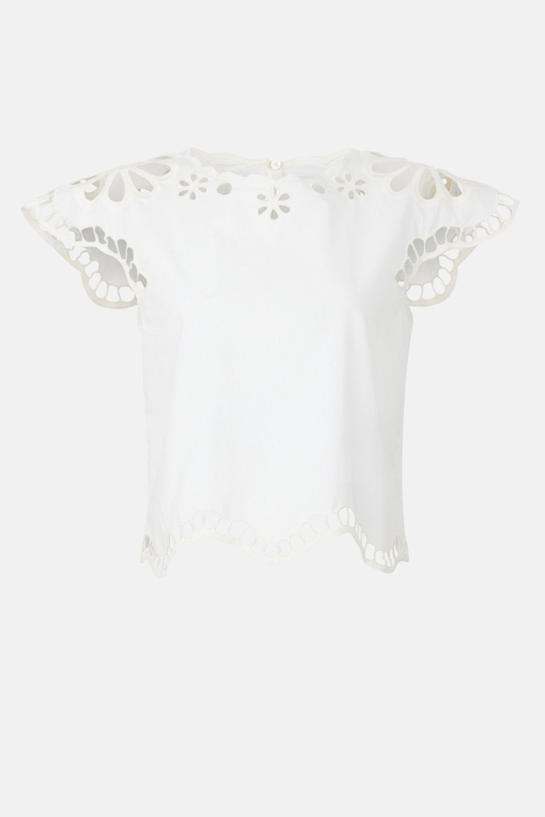 The Super Bloom Eyelet Top by The Great. 4