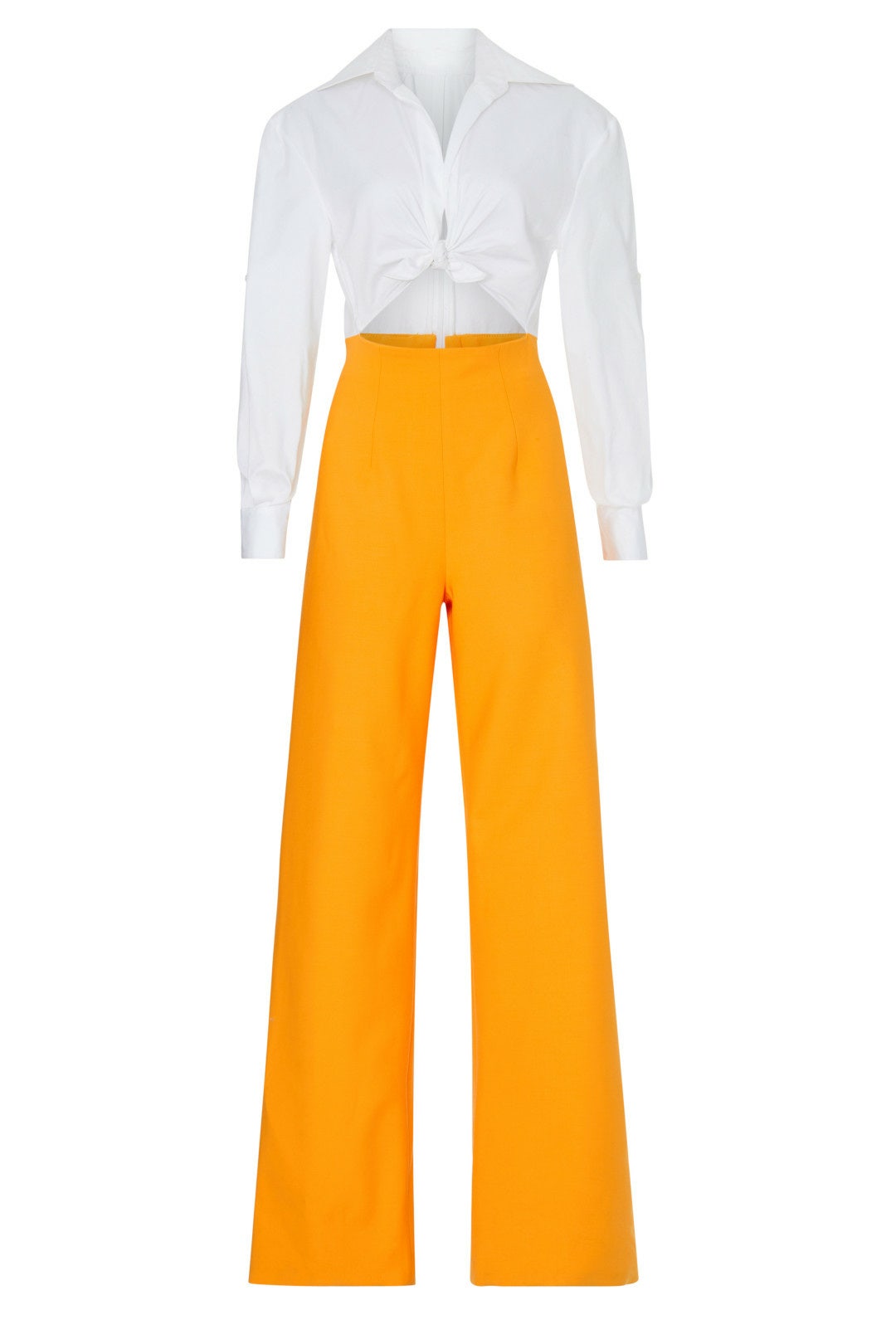 Mixed Media Jumpsuit by Sergio Hudson 4