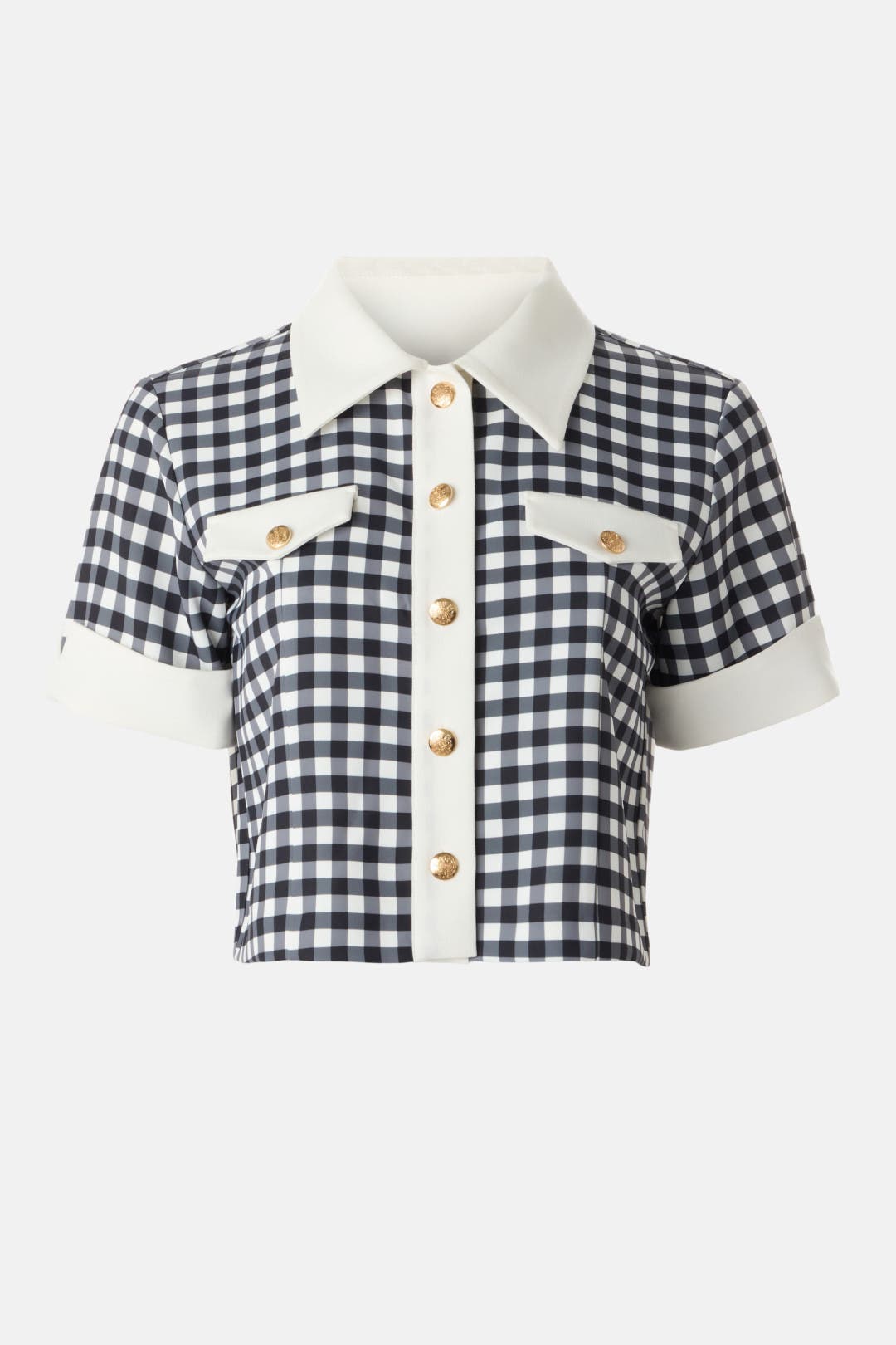 Gingham Emery Top by Alexia Admor | Rent the Runway