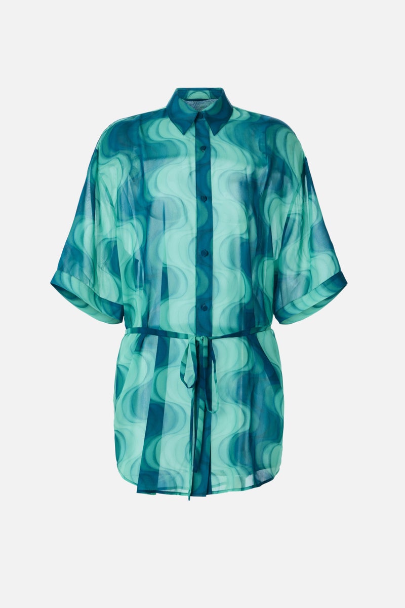 Gala Cover-Up Shirt by Devon Windsor - Photo 4