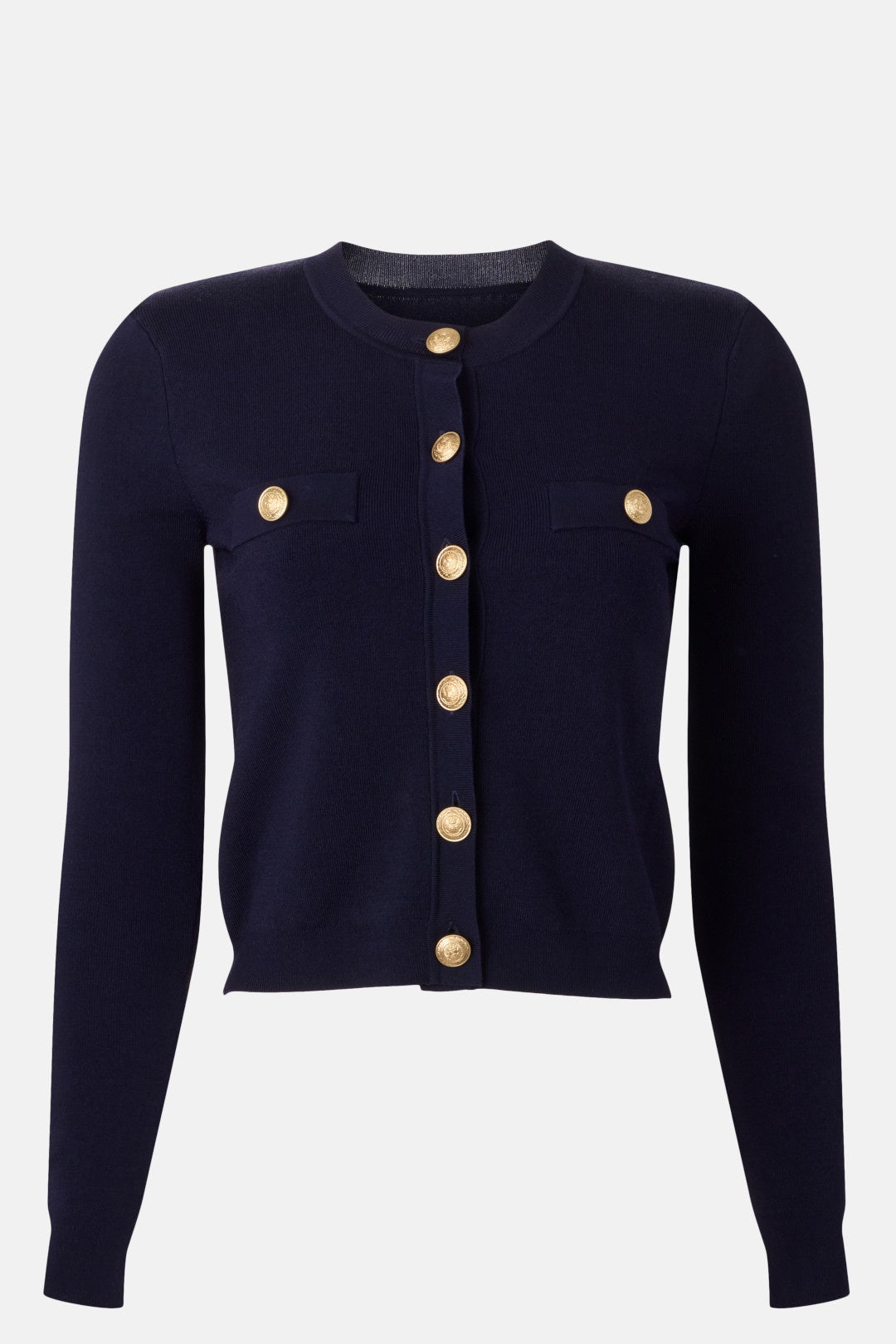 Toulouse Cropped Crew Neck Cardigan by L'agence 4