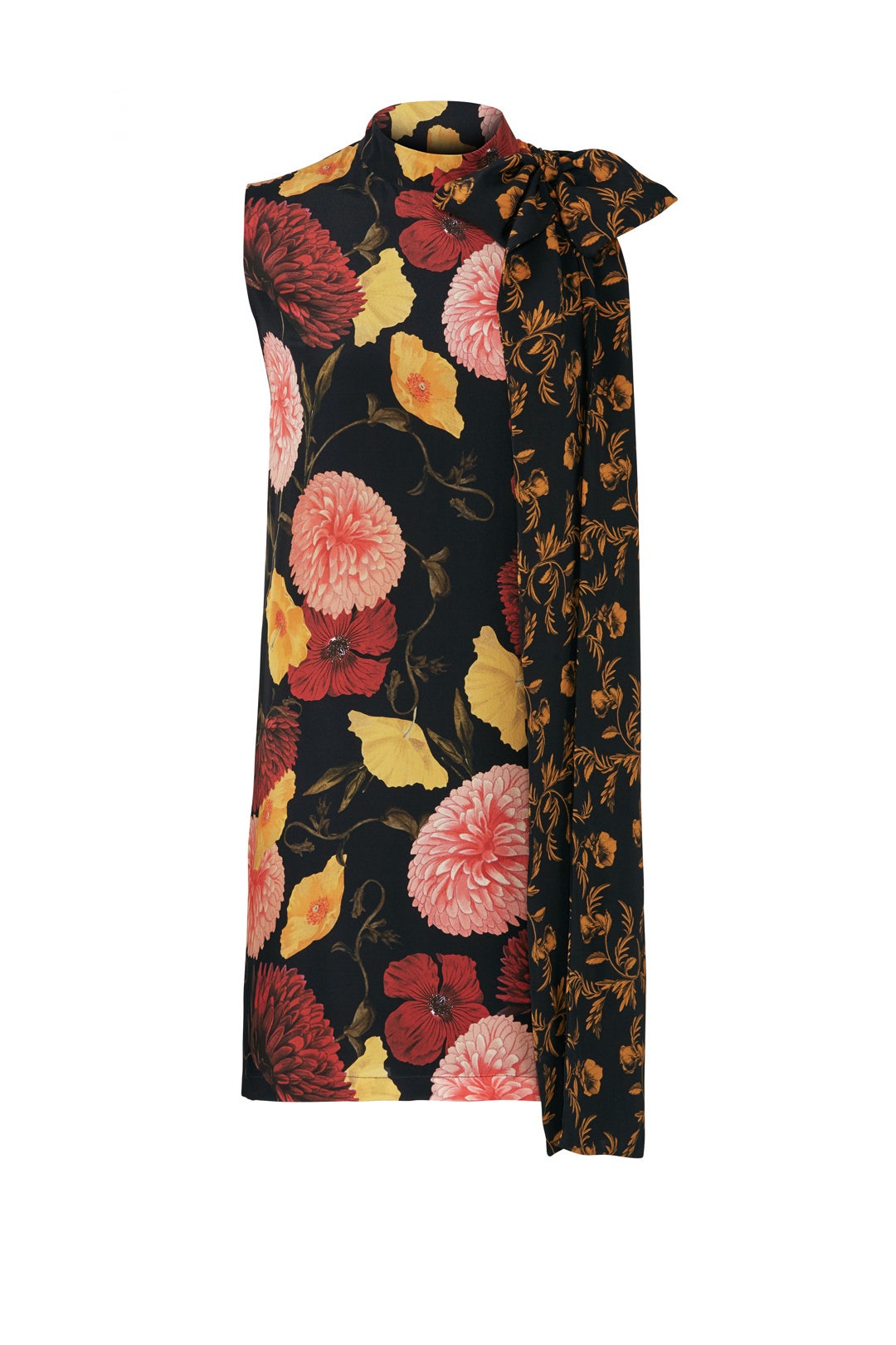 Tie Detail Floral Dress by Mother of Pearl