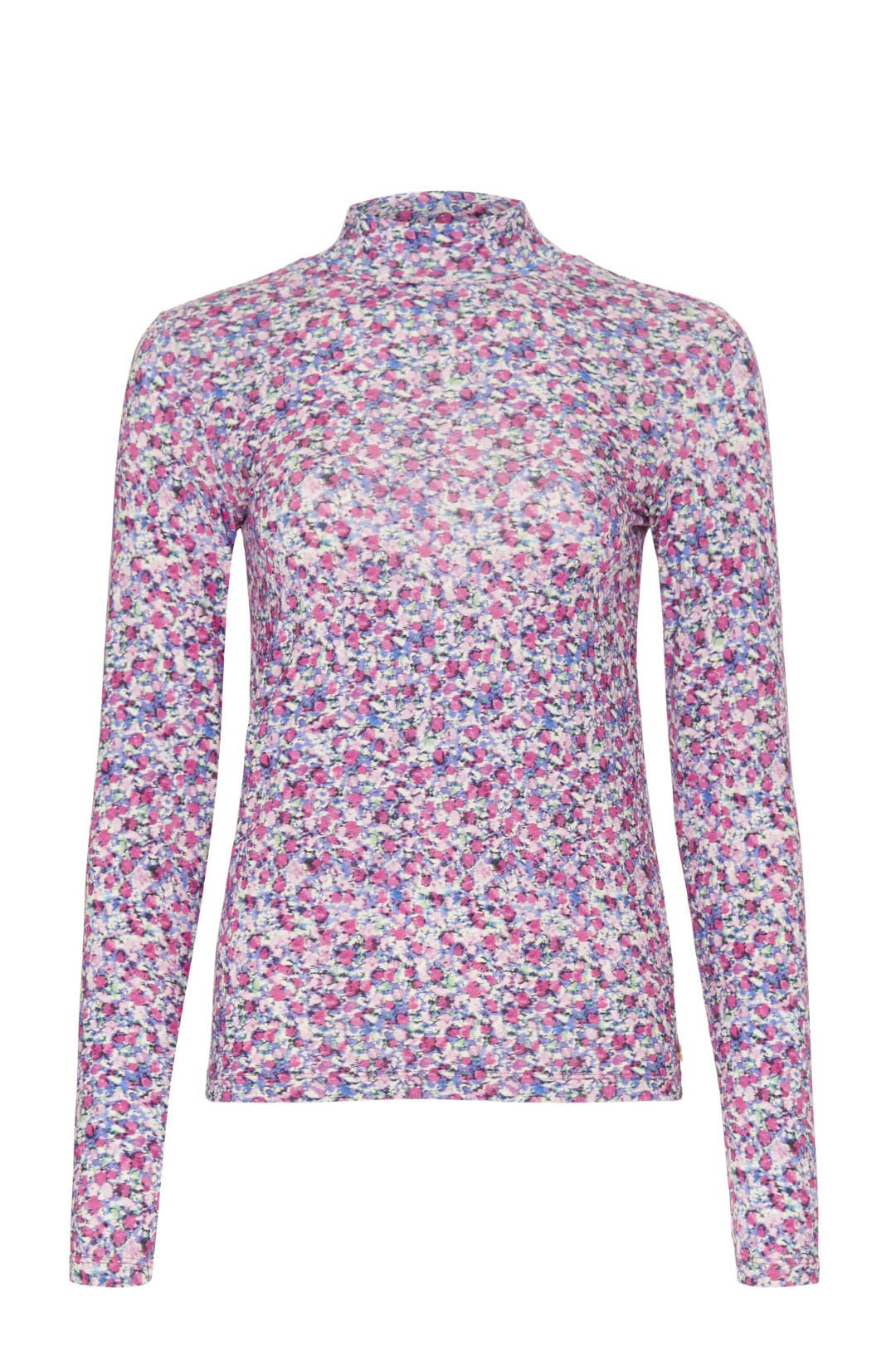 トップス MURRAL 21SS Framed flower mock neck top MURRAL Framed flower mock neck top