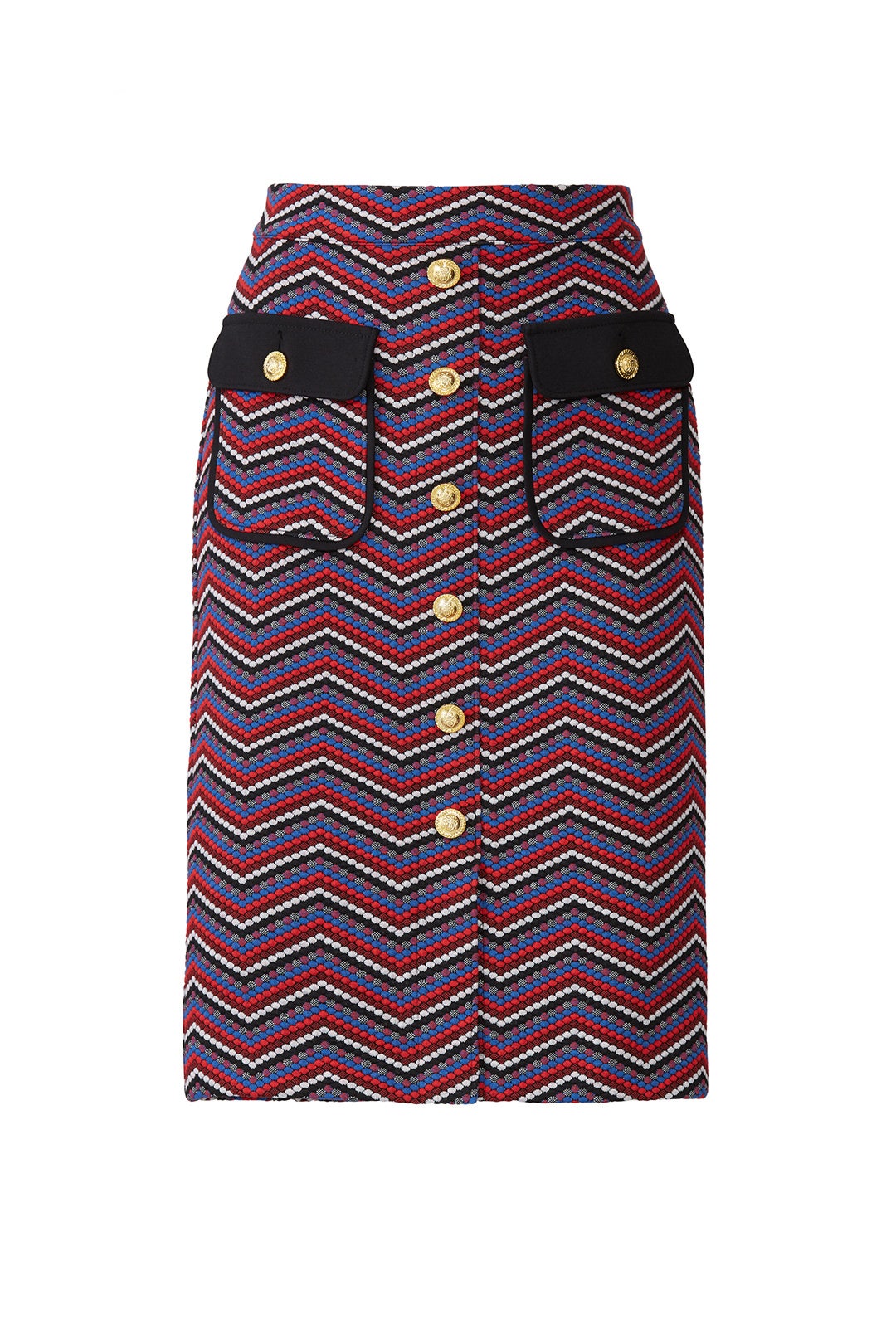 Chevron Button Skirt by Slate & Willow