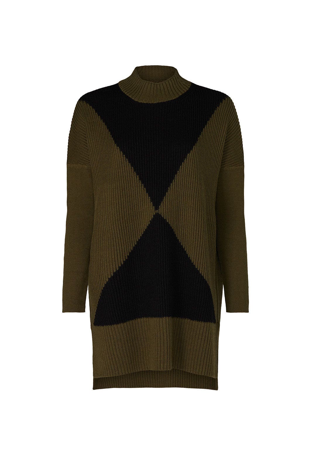 Oversized Colorblock Sweater by Victor Alfaro x RTR
