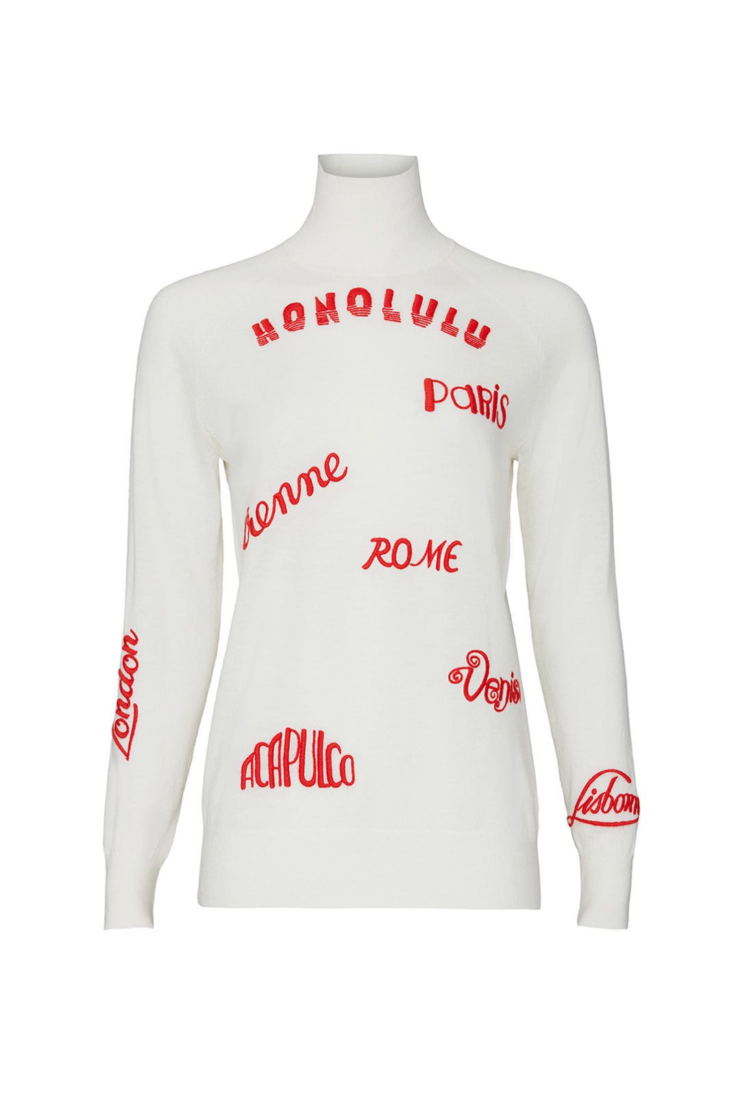 City Embroidered Sweater by Victoria Victoria Beckham