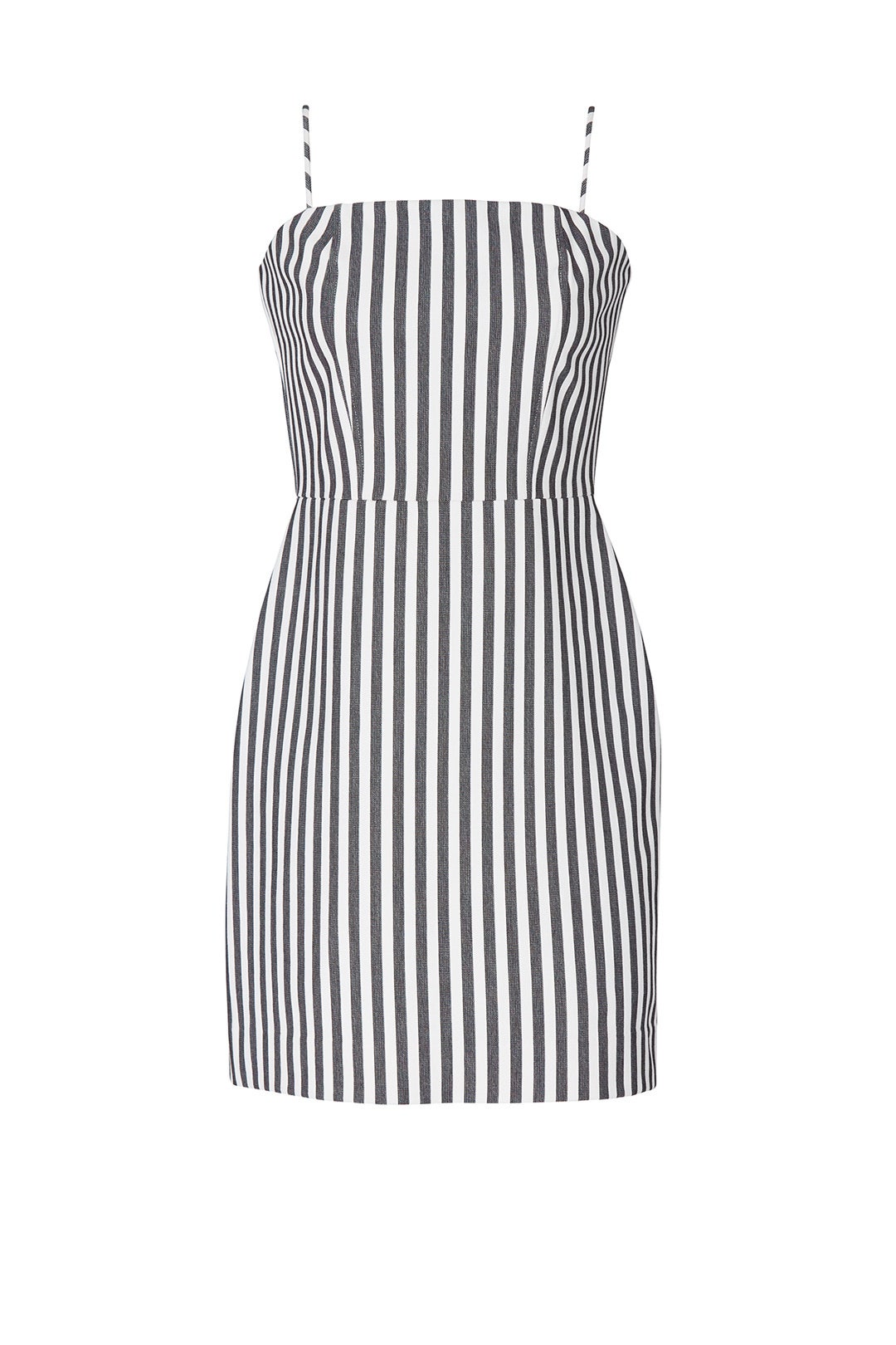 Spaghetti Strap Striped Dress by Fifteen Twenty