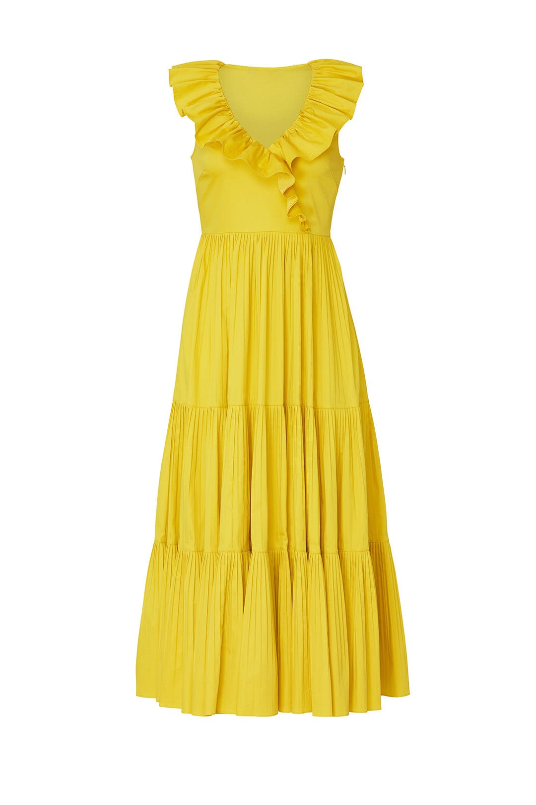 Poplin Ruffle Tiered Dress by kate spade new york 3