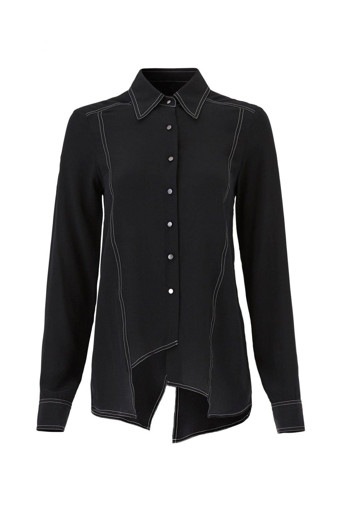 Washed Boyfriend Shirt by Nicole Miller 3