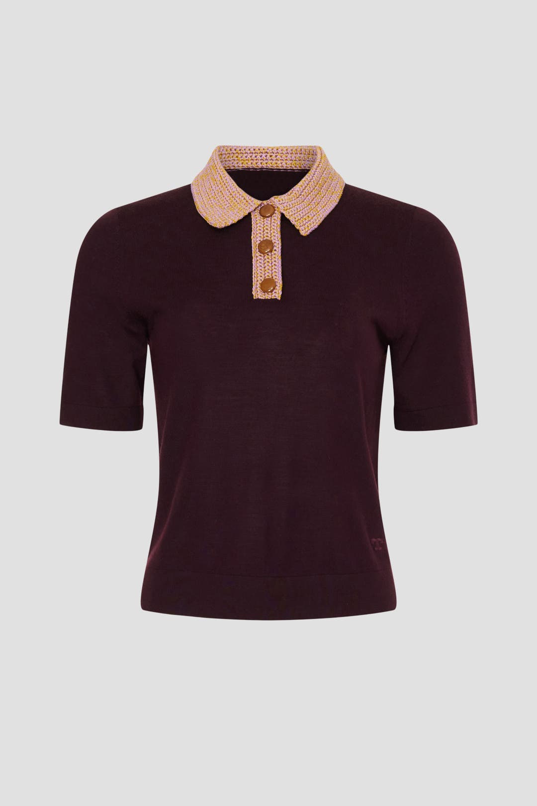 Crochet Knit Polo by Tory Burch | Rent the Runway