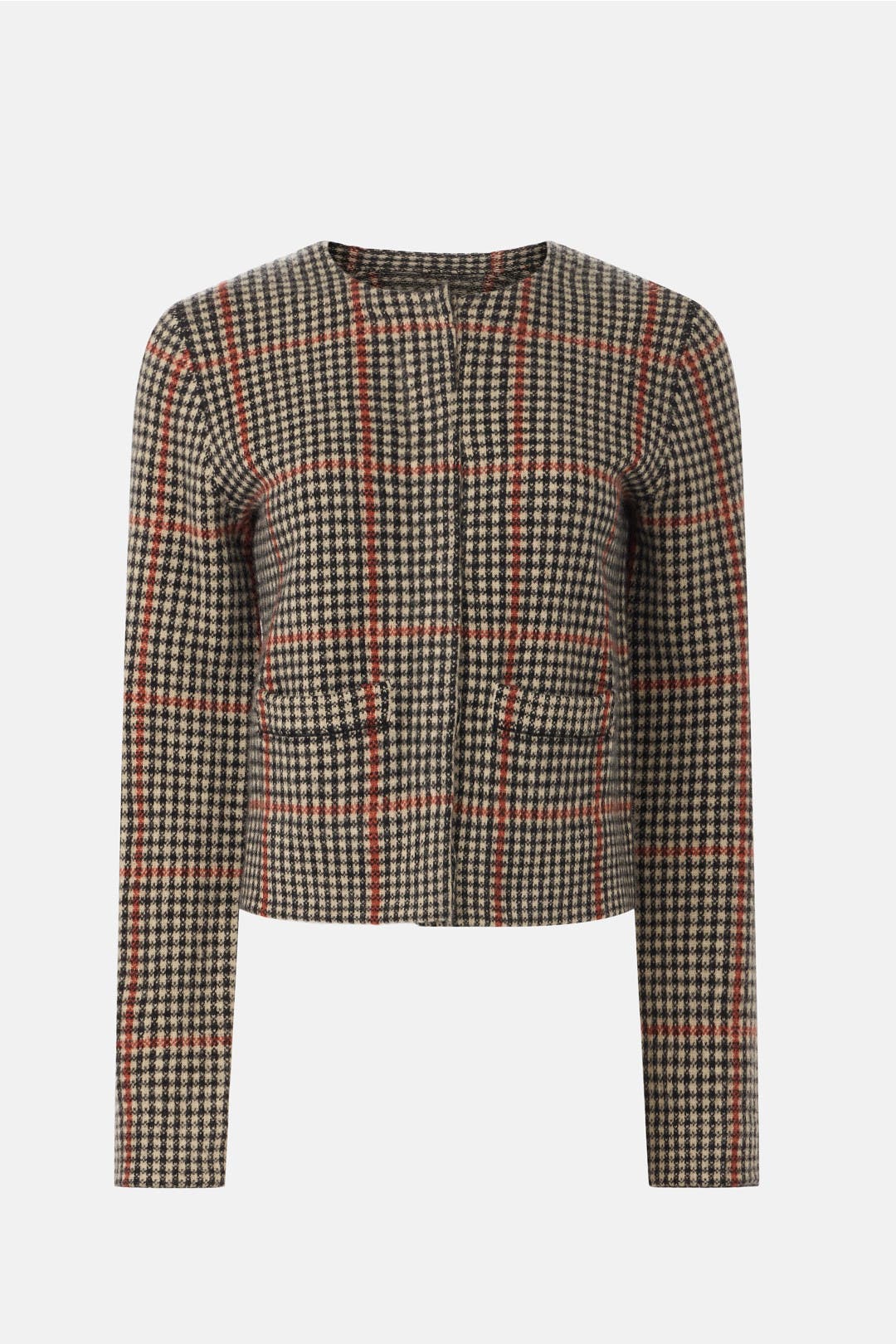 Intarsia Glen Plaid Jacket by VINCE. | Rent the Runway