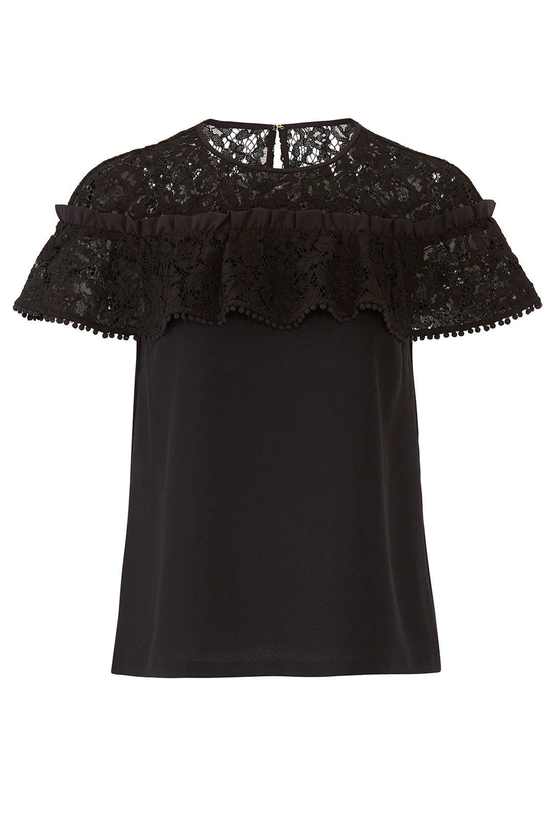 Collection Ruffle Lace Top by Draper James 3
