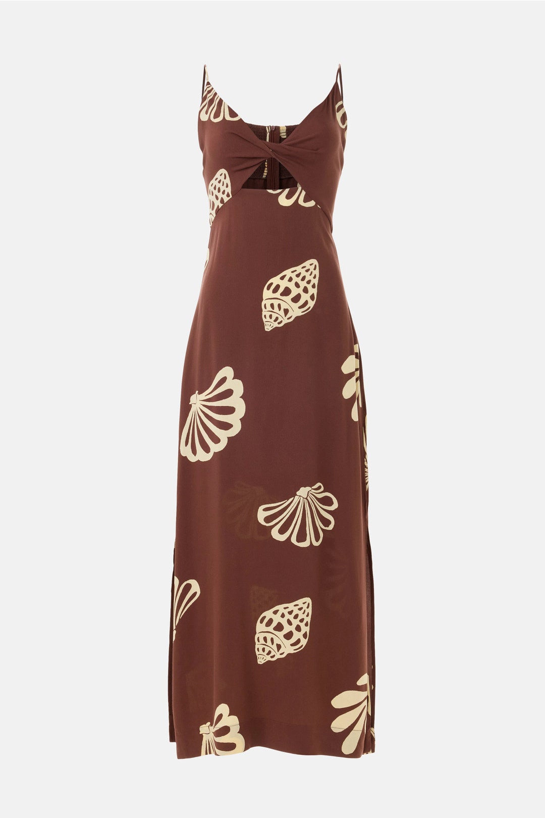 Maritime Cut-Out Maxi Dress by Dress To