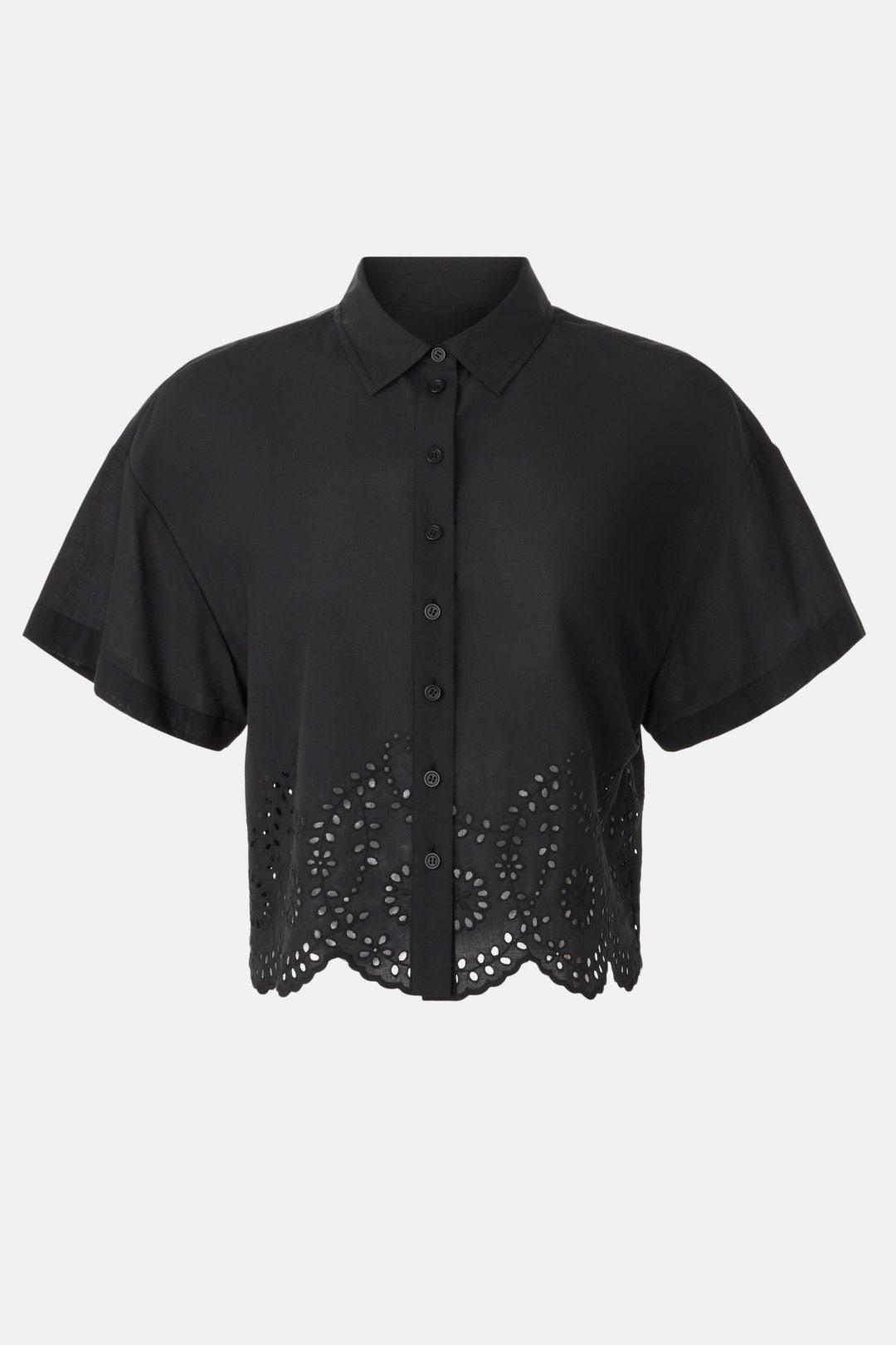 Eyelet Short Sleeve Shirt by Joe's Jeans 4