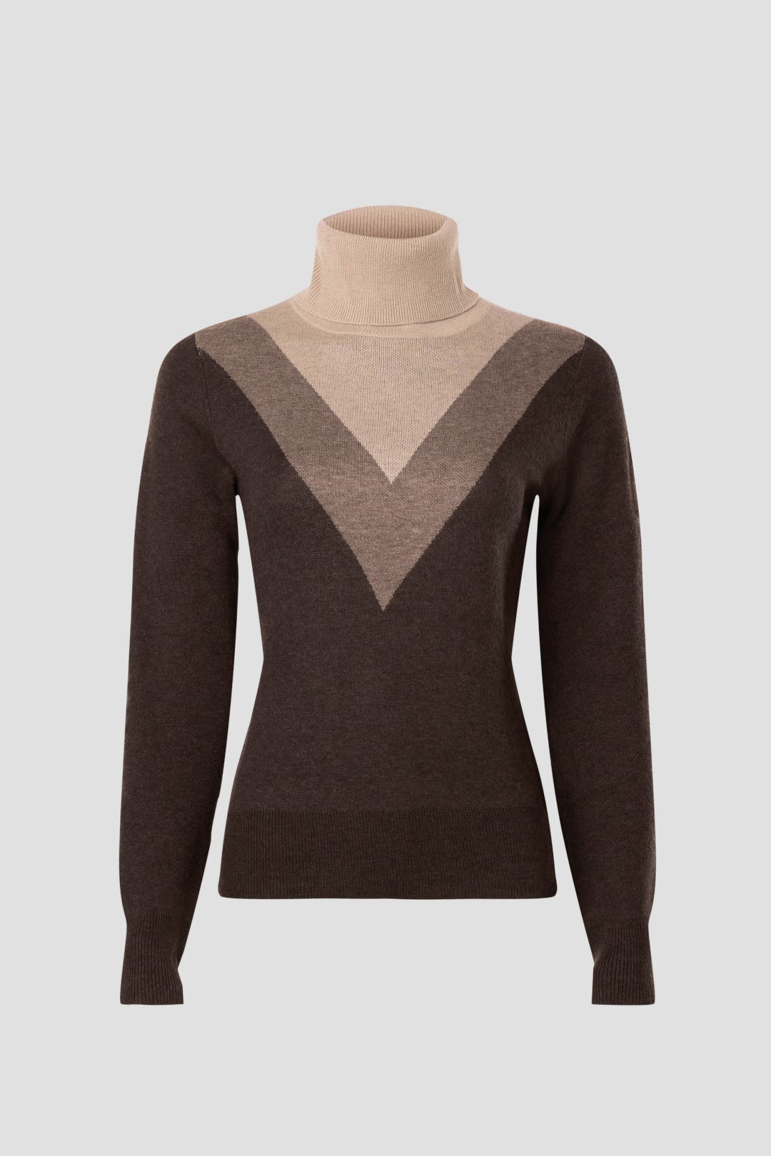 Chevron Turtleneck Sweater by Saunders x RTR | Rent the Runway