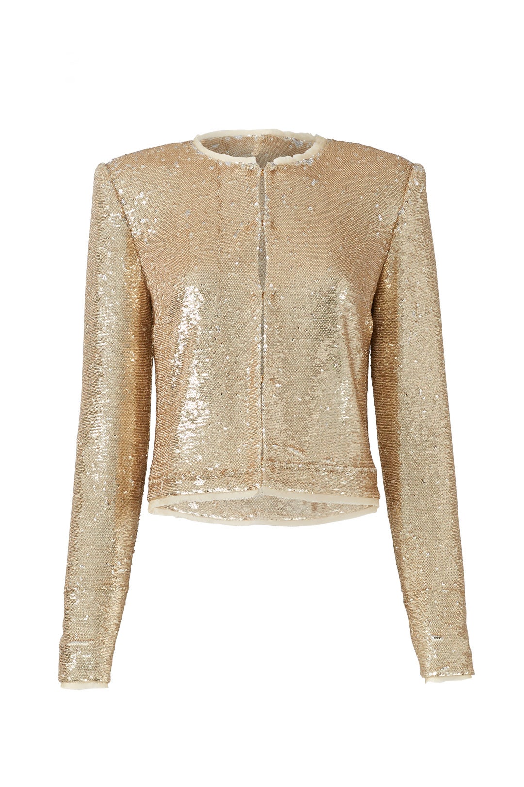 Sequined Gold Jacket by Rachel Zoe 3