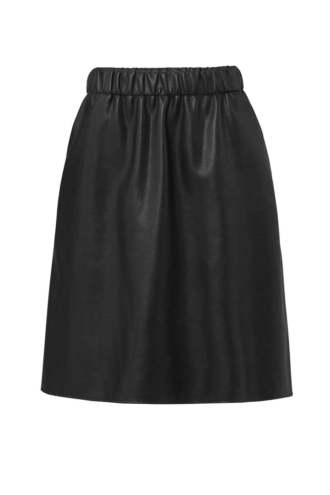 Black Luxe Faux Skirt by Slate & Willow 3