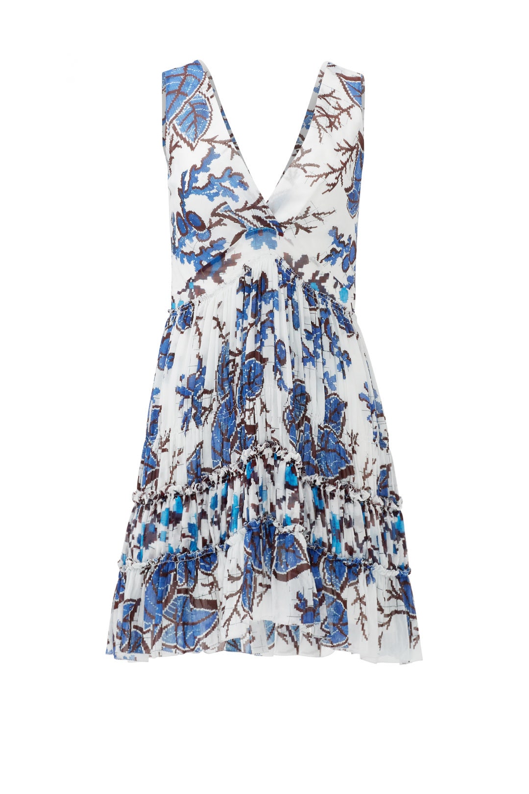 Autumn Flower Mini Dress by Thakoon