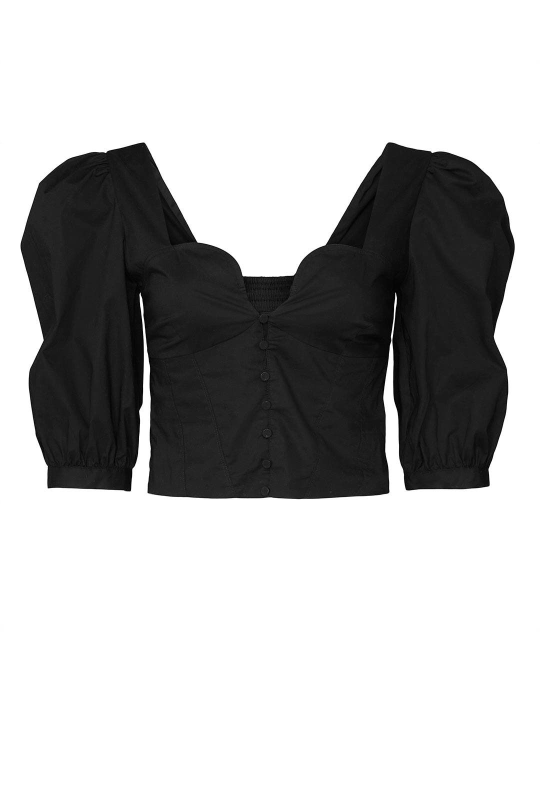Thea Puff Sleeve Top by SIMKHAI