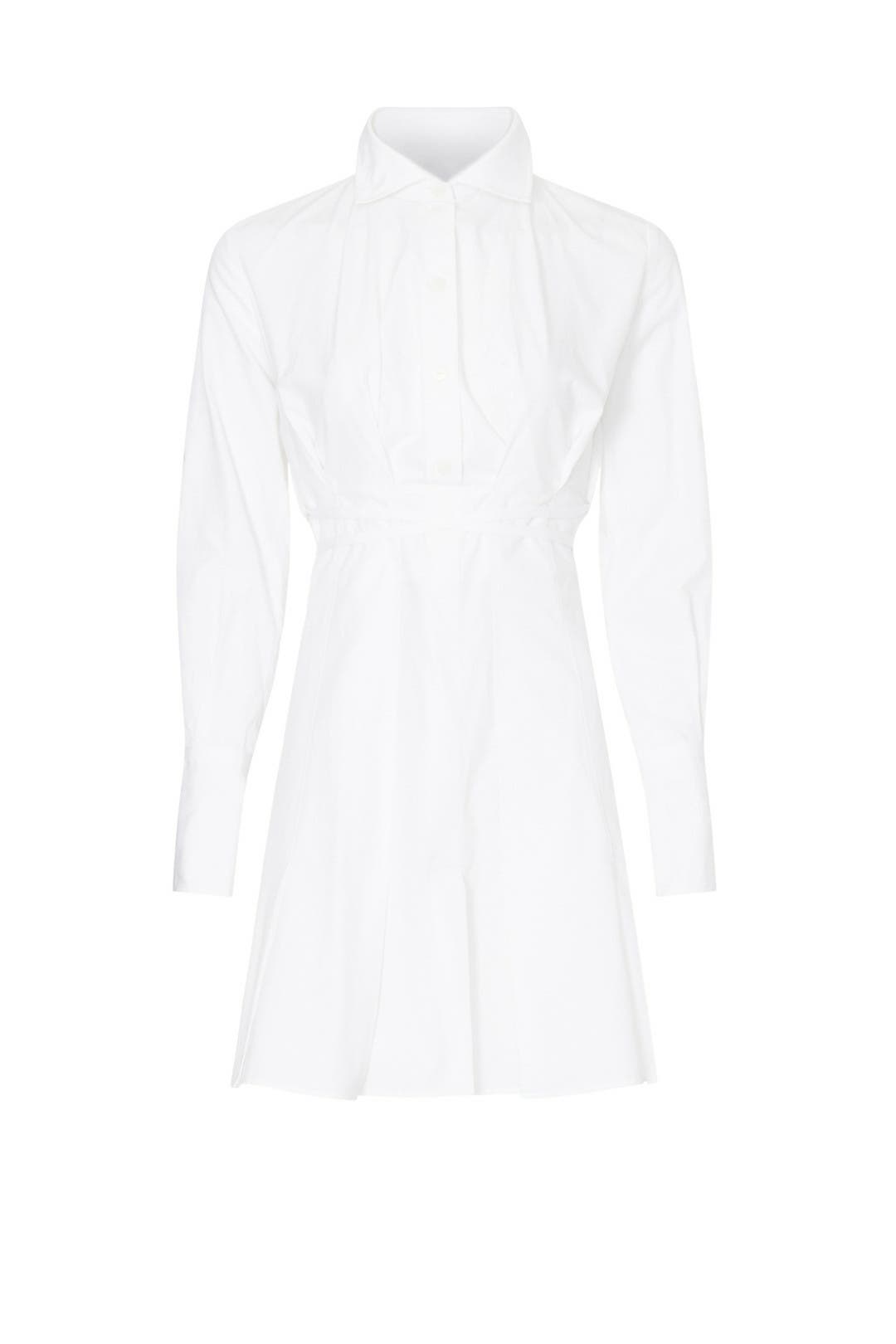 【送料&関税込】Patou Pleated Shirt Dress Patou | Pleated shirt dress in organic cotton