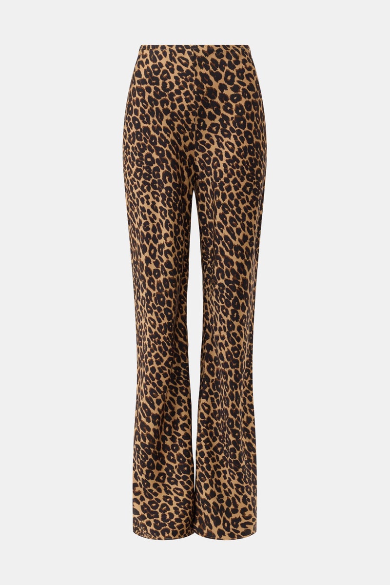 Gale Satin Mid Rise Bias Pant by Reformation - Photo 4
