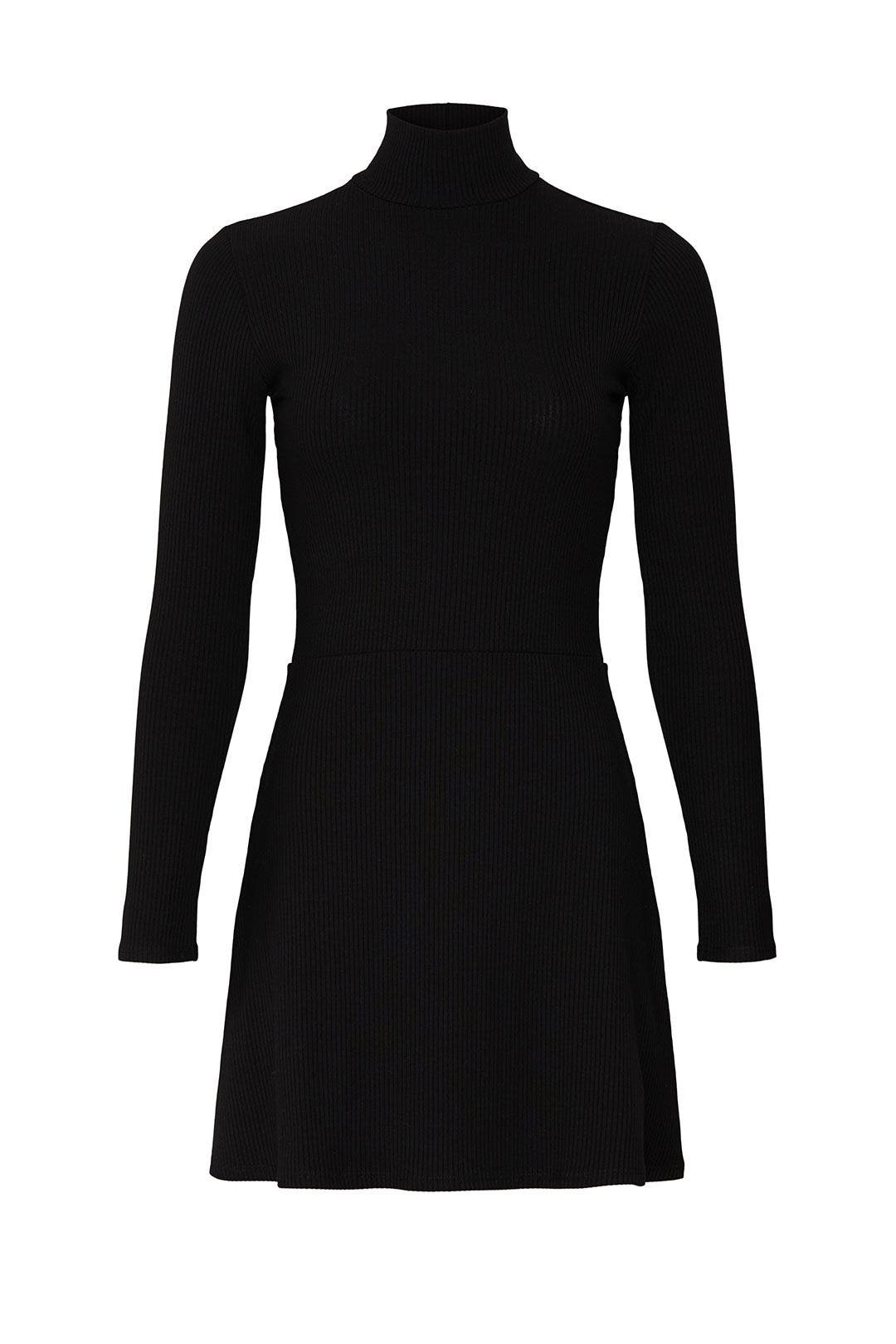 Black Maya Dress by Reformation 4