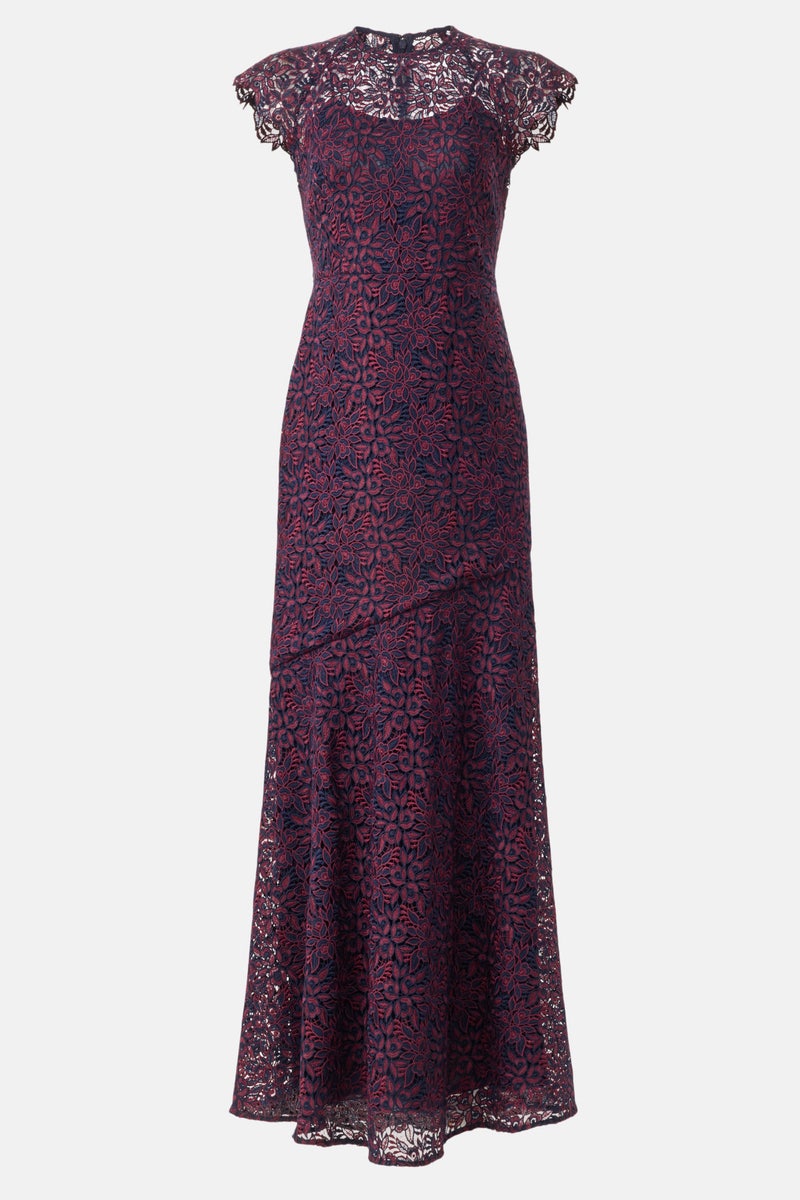 Maroon Raven Dress by Shoshanna - Photo 4