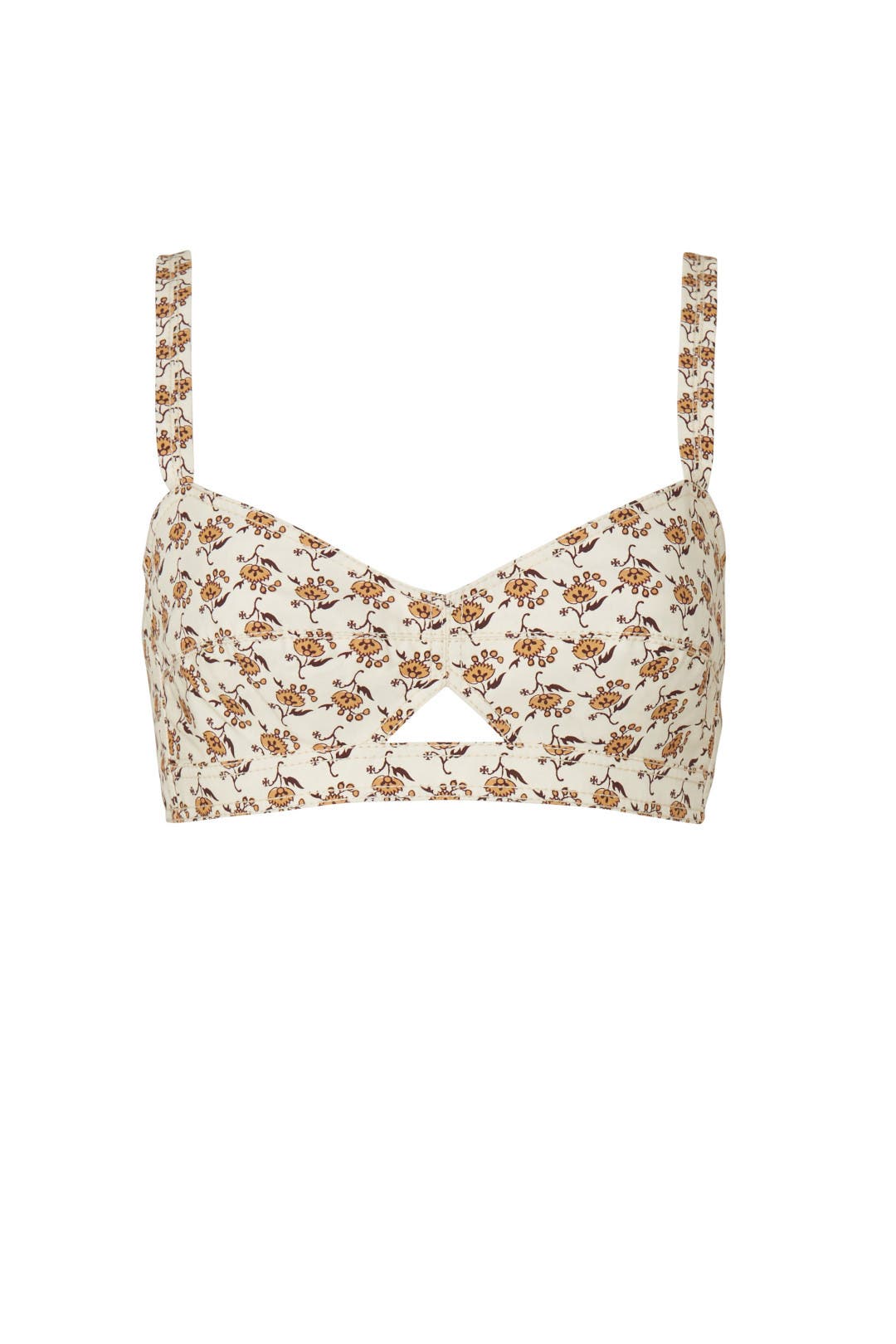 Printed Bra Top by Tory Burch | Rent the Runway
