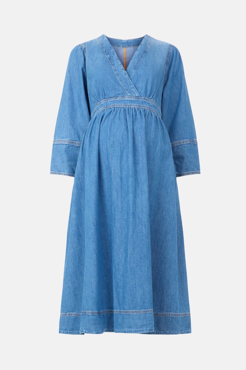 Denim Carolina Dress by HATCH - Photo 4